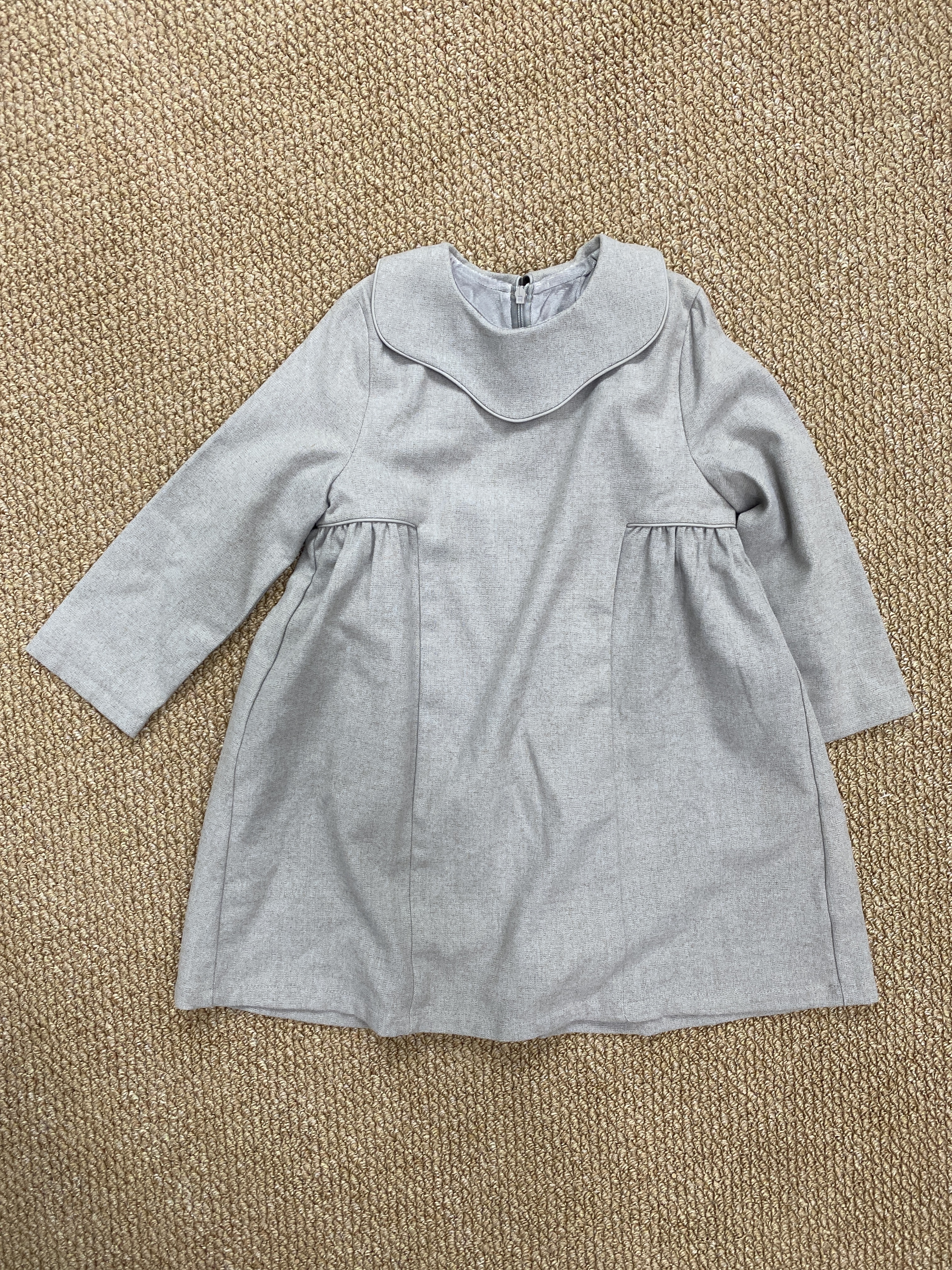 A04076花邊領連身裙