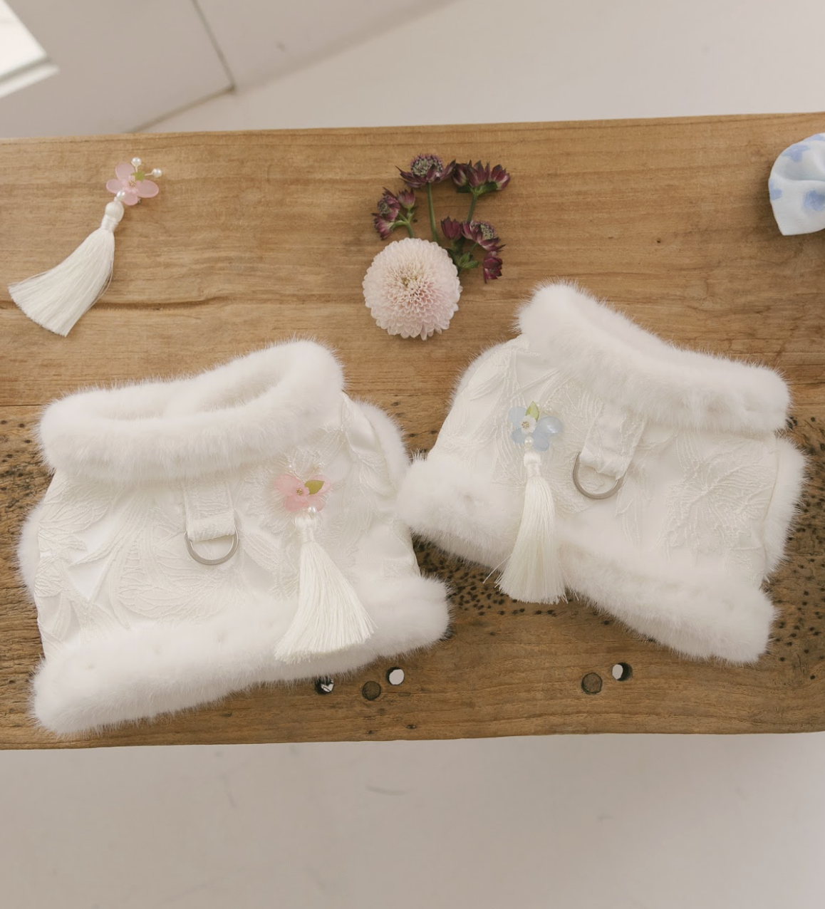 Blooming韓服背心胸背