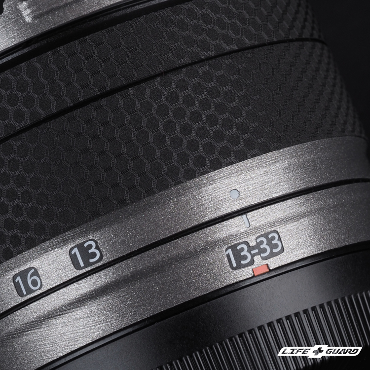 FUJIFILM XC 13-33mm F3.5-6.3 OIS 專屬專機開孔，LIFE+GUARD，BRTI設計風格