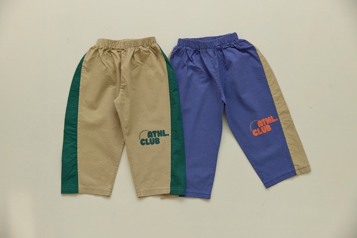 帥氣雙色休閒褲