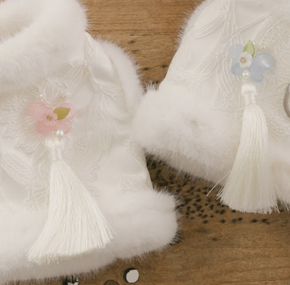 Blooming 真絲掛飾