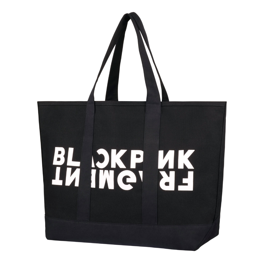 2025AW BLACKPINK X FRAGMENT Tote Bag 聯名 藤原浩 閃電 粉墨 韓團 托特包 手提包 現貨 ANBP-0627