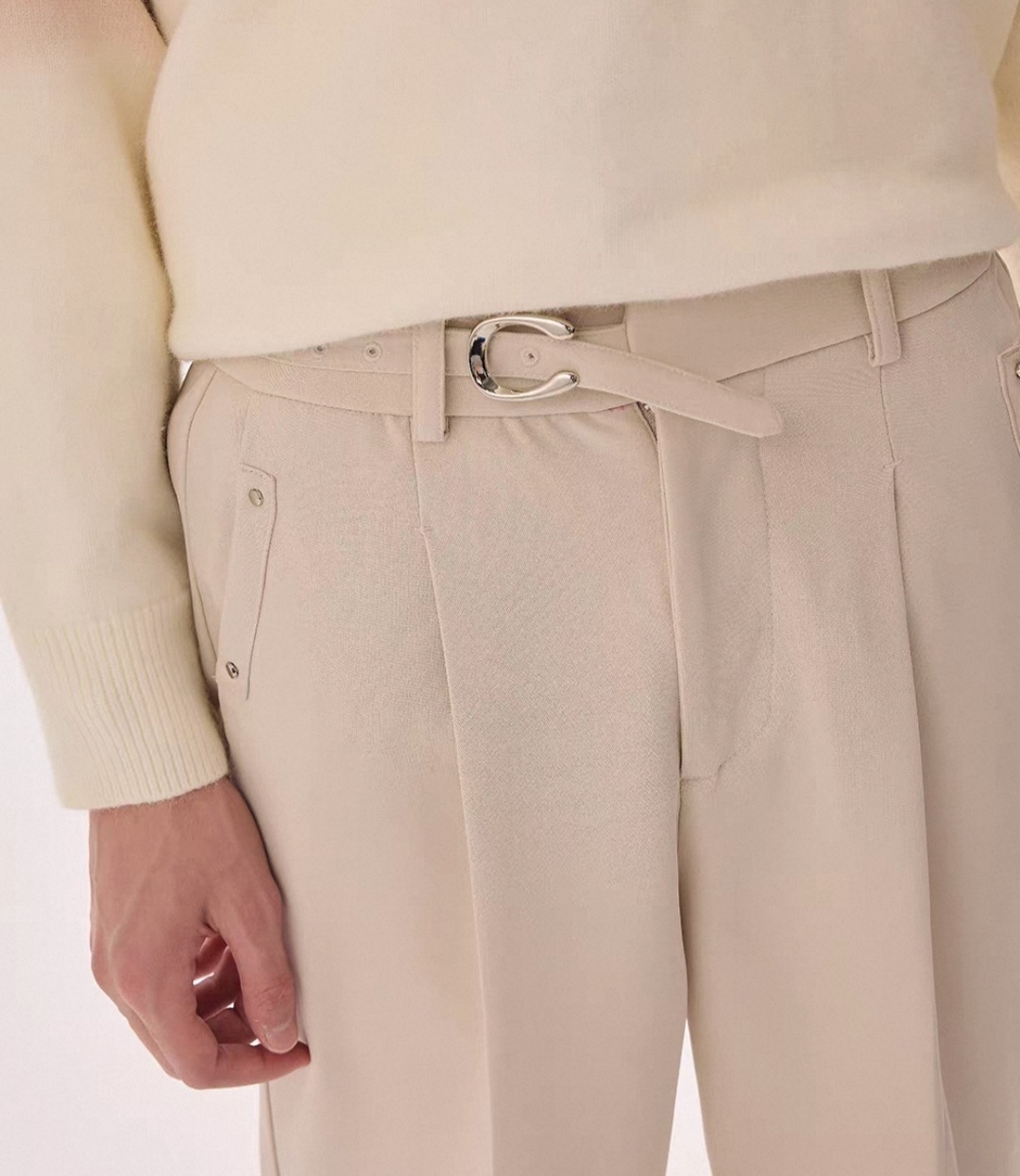 134. Pleated Trousers