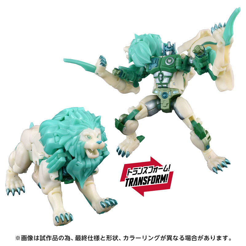 T-spark Transformers New Legends NL-01 Lioconvoy Legendary Green Lion Ver.