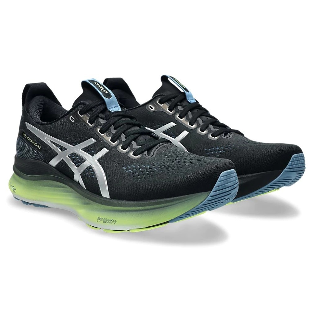 男鞋 ASICS GEL-KAYANO 32 LUXE 黑綠色 白金系列 支撐 輕量 緩震 運動 慢跑鞋【1011C130-001】