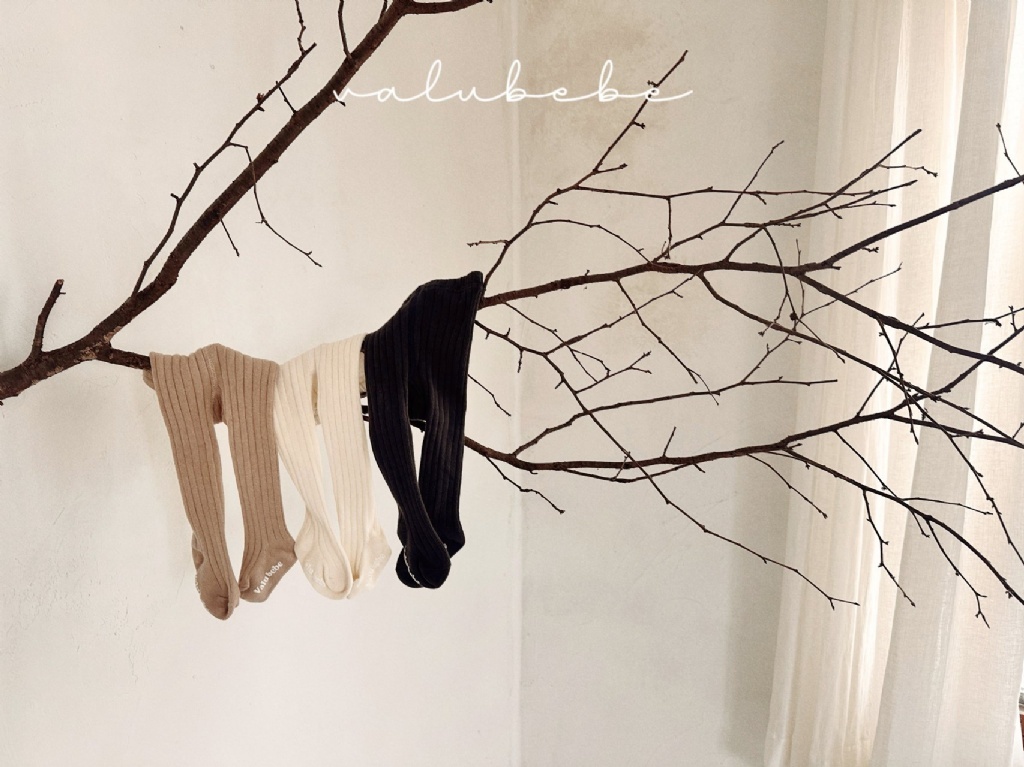 韓國🇰🇷Valubebe 純色防滑寶寶褲襪(S-M)