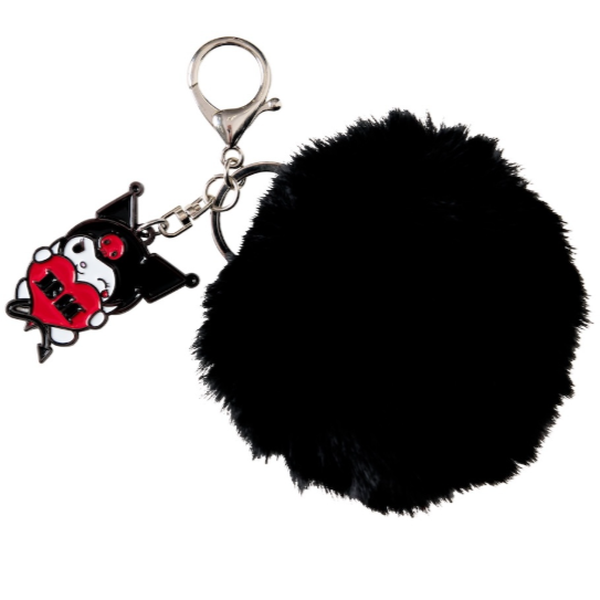 BABYMONSTER x KUROMI Fur keychain