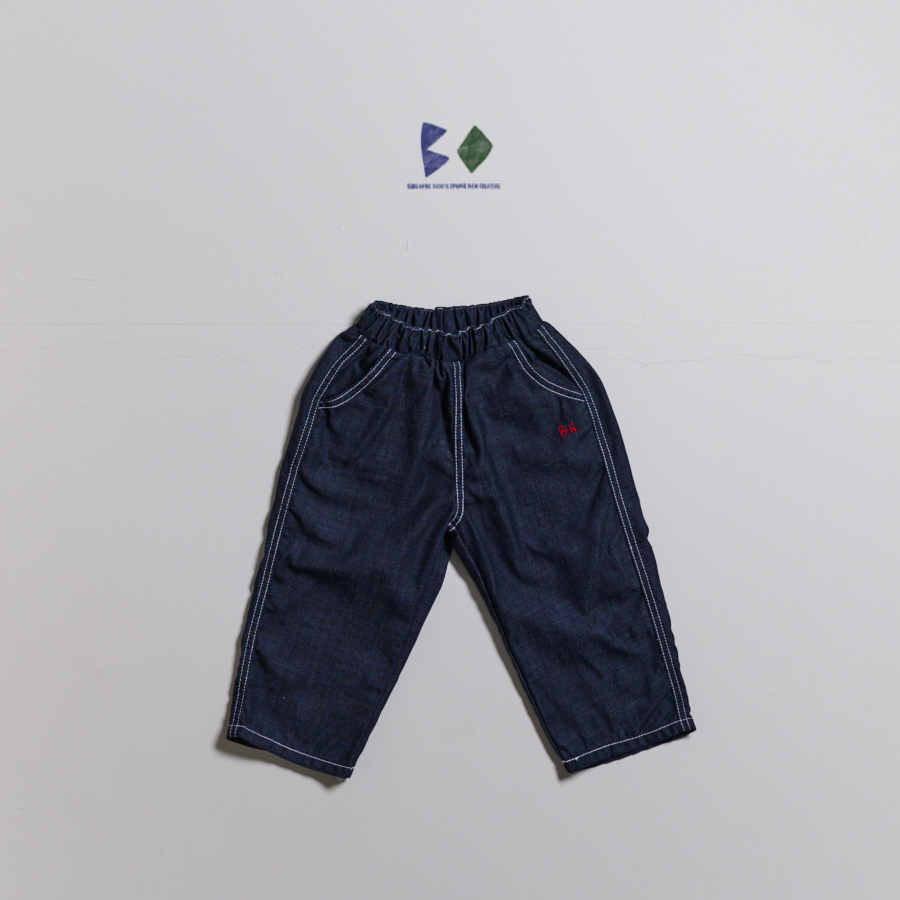 復刻車線丹寧褲