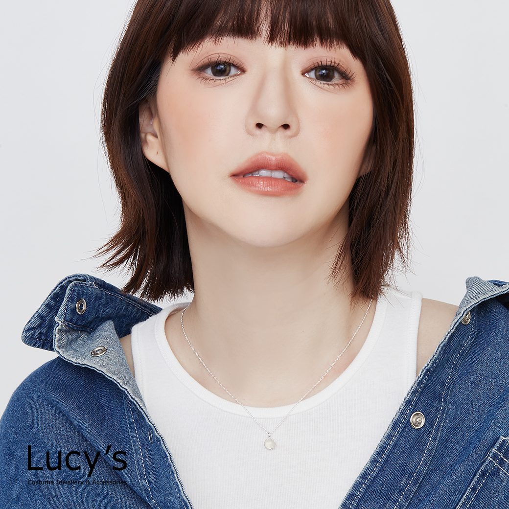 LUXURY 系列｜925純銀 晨露月光 項鍊 (113552)