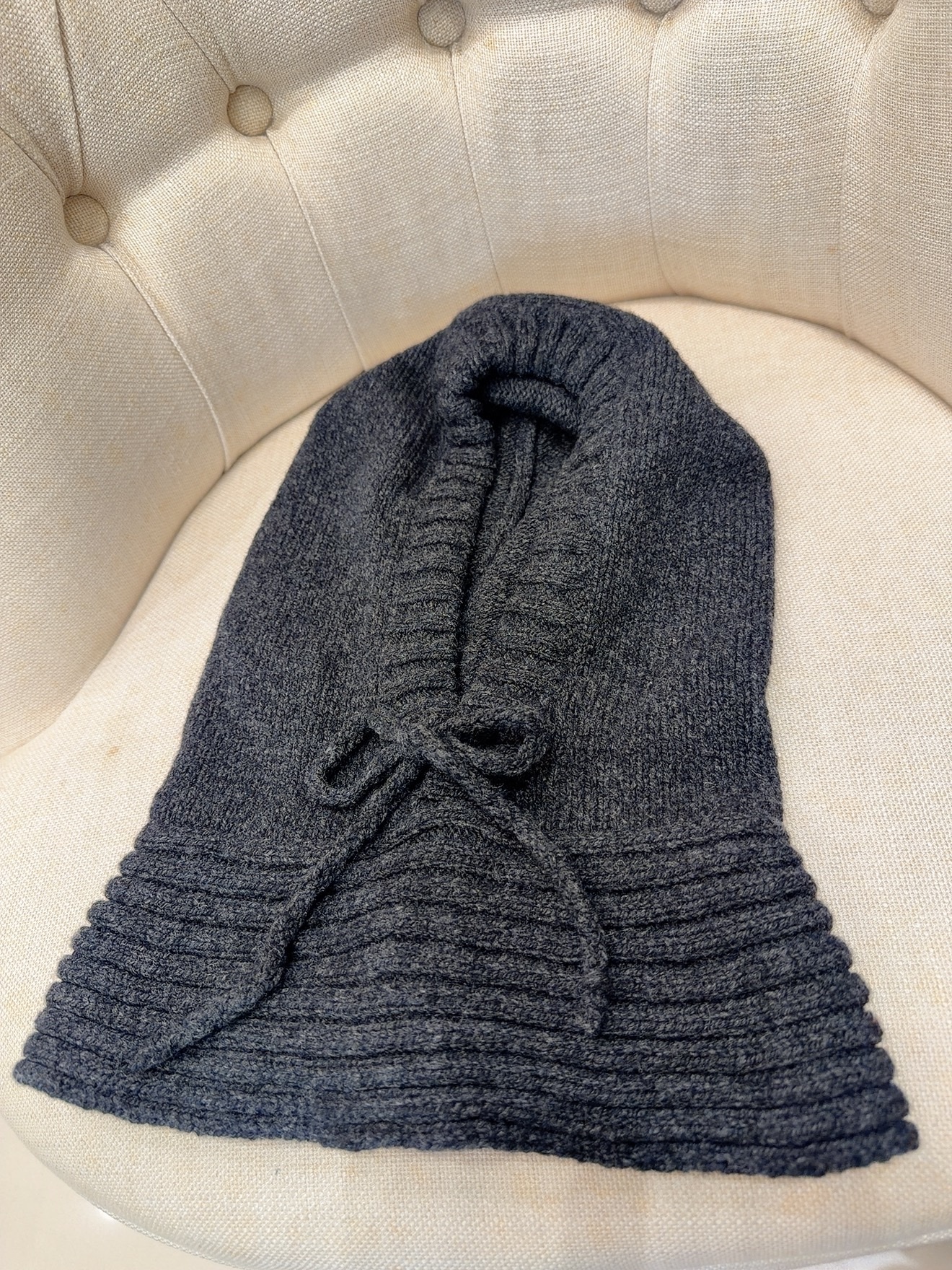 Fisherman 愛爾蘭天然毛綿帽圍