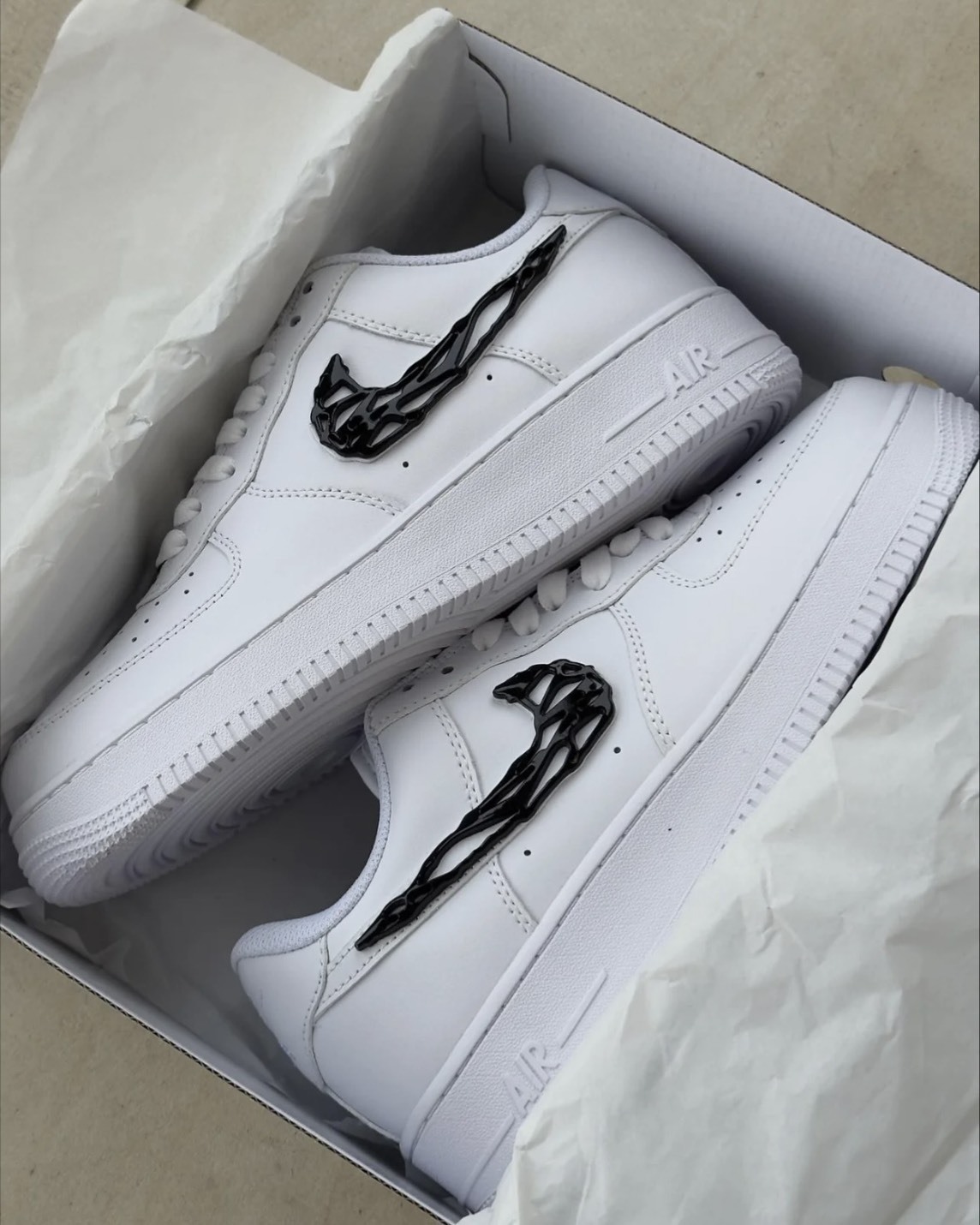 <男尺補貨>Nike Air Force 1 '07 LX W 女款 液態 金屬 毒液 黑