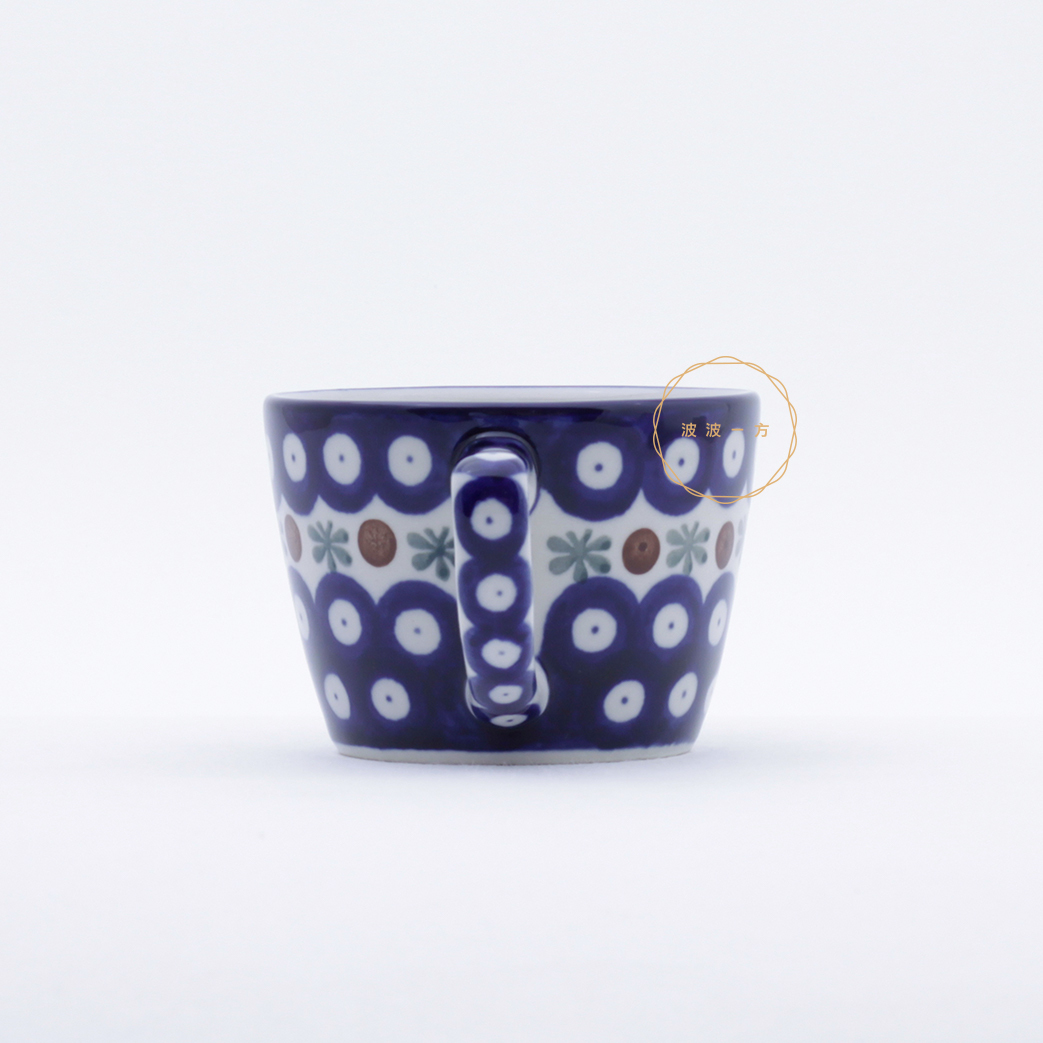 馬克杯-200ml-經典孔雀眼與蜻蜓