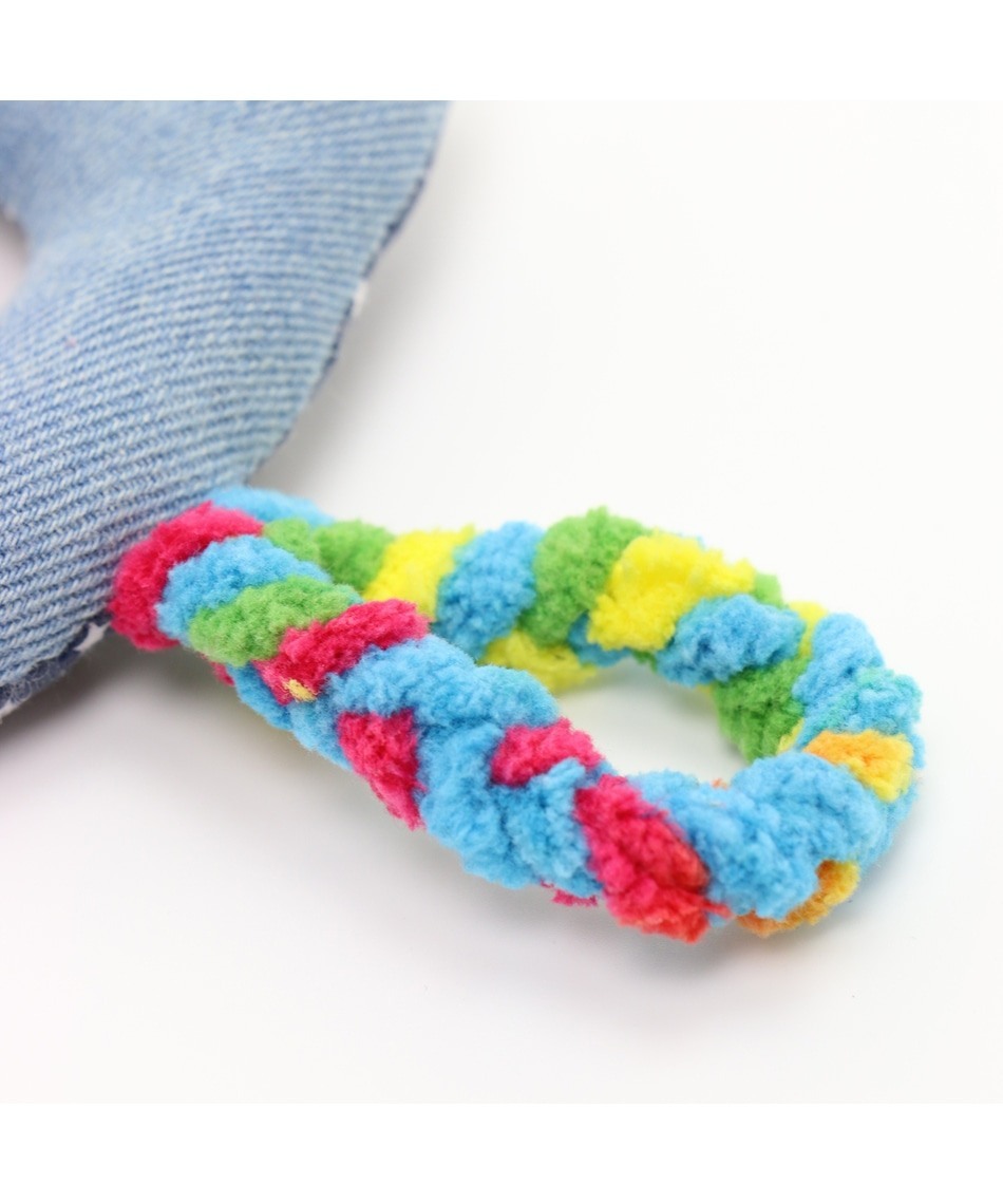 【PET PARADISE】 寵物玩具-寵物天堂 咬繩 貓型(帶貓薄荷)