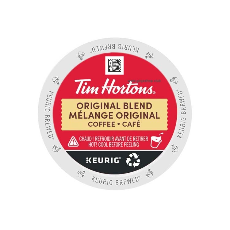 Tim Hortons 原味咖啡 K-cup 膠囊 (12 粒裝) 中度烘焙