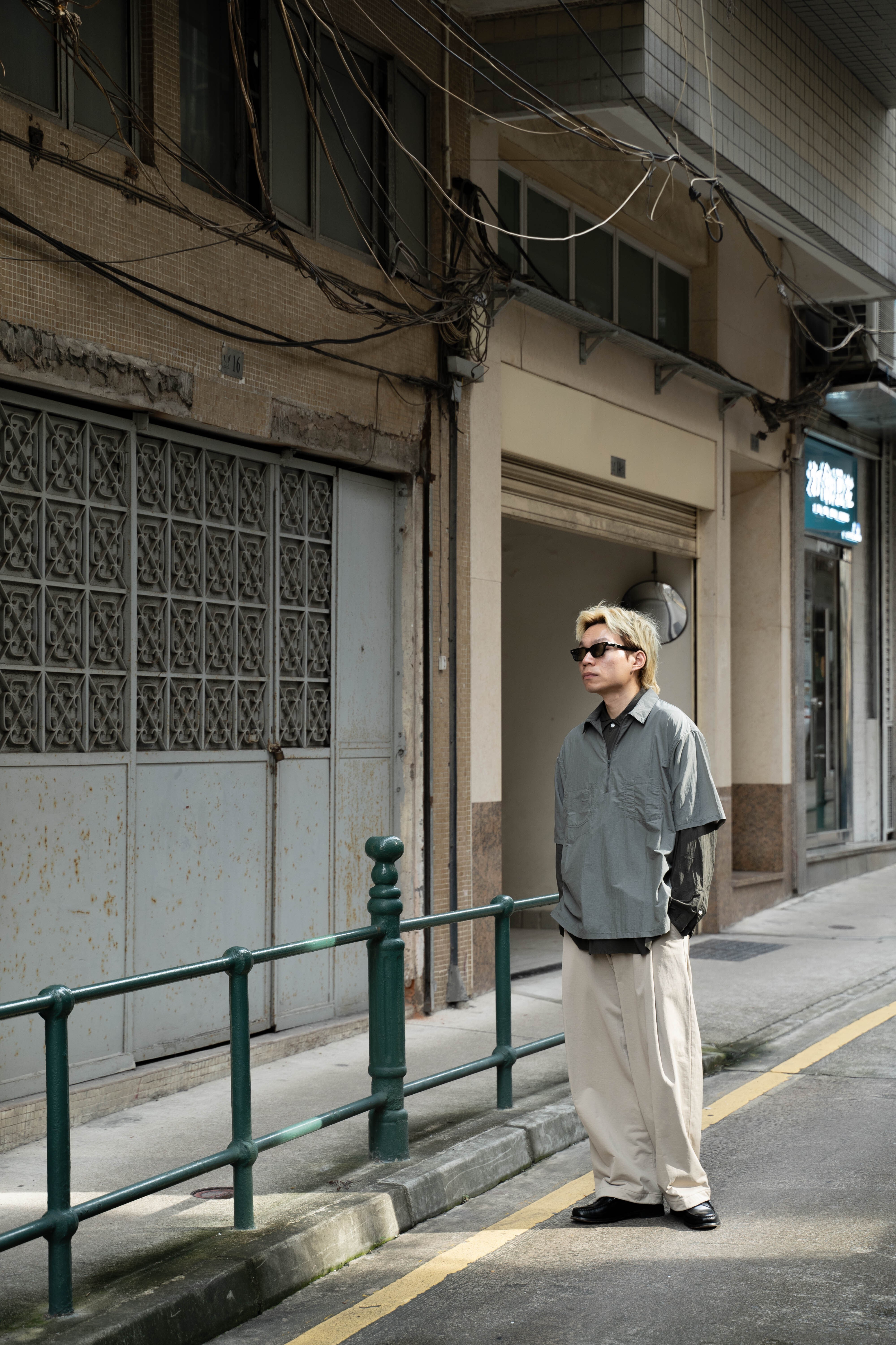 ENDS & MEANS｜P/O ZIP SHIRTS