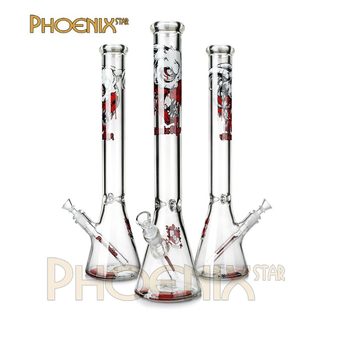 🇺🇸 Phoenix Star - Phx400 7mm Beaker Bong w/ Ice catcher 冰塊架玻璃水煙壺（45.7cm）