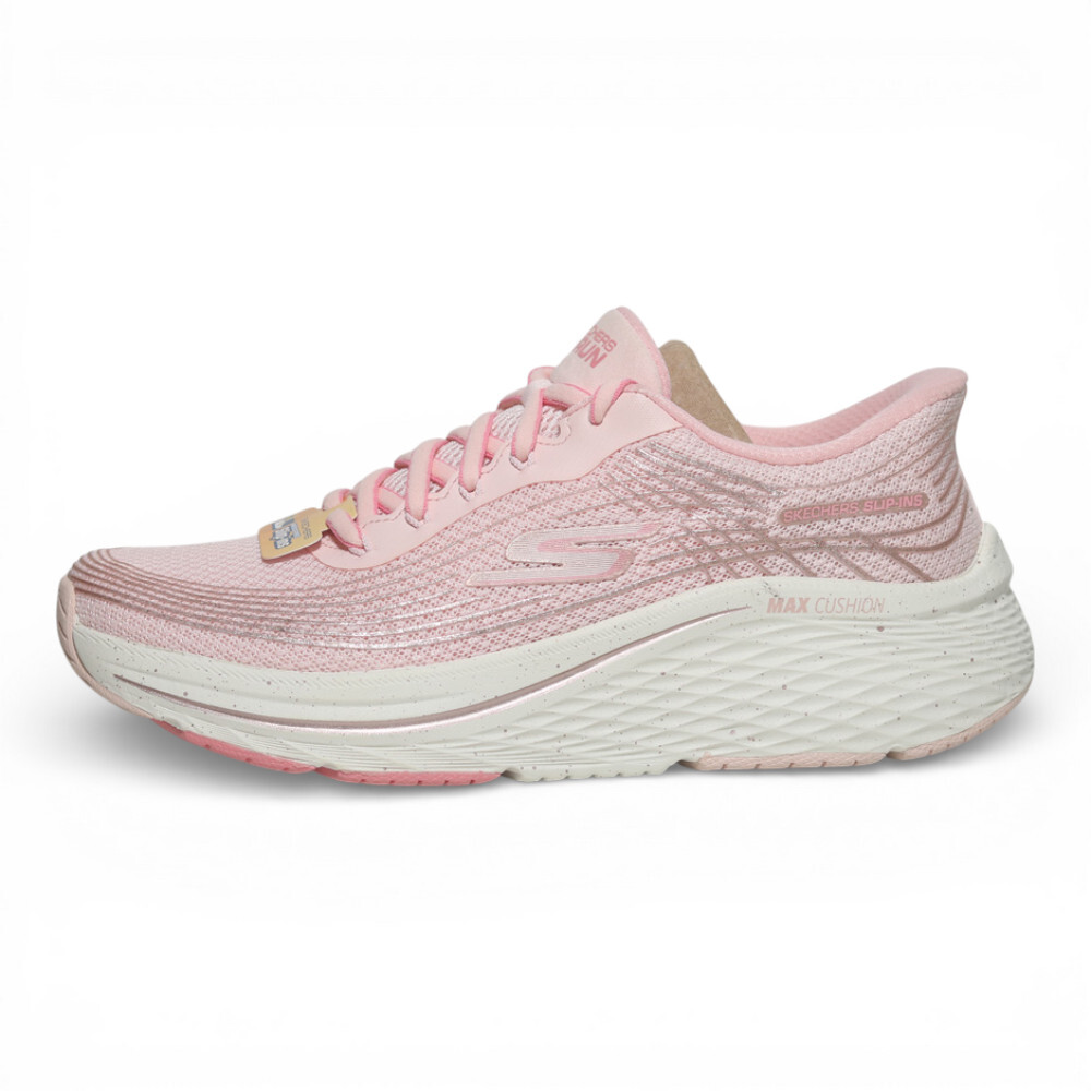 SKECHERS 慢跑鞋 GO RUN MAX CUSHIONING 粉色 瞬穿 女 129646LPRG
