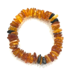 0121GZ043-26琥珀-琥珀原石手串B（A43)