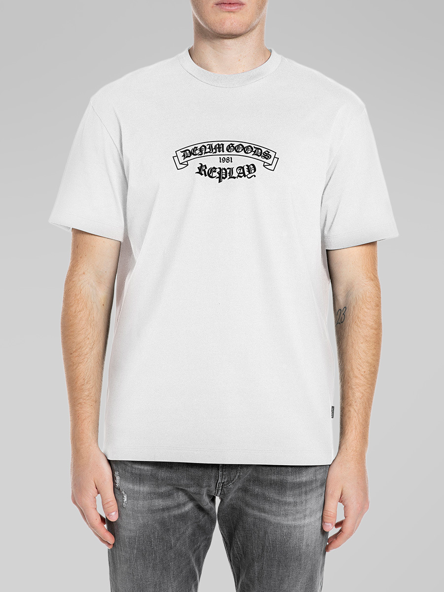 REPLAY 純棉印花T-shirt