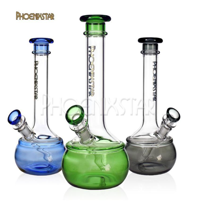🇺🇸Phoenix Star - HF107 Round Base Glass Bong 圓底玻璃水煙壺（24cm）