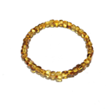 0121GZ073-26琥珀-5+花珀方糖手串（A73)