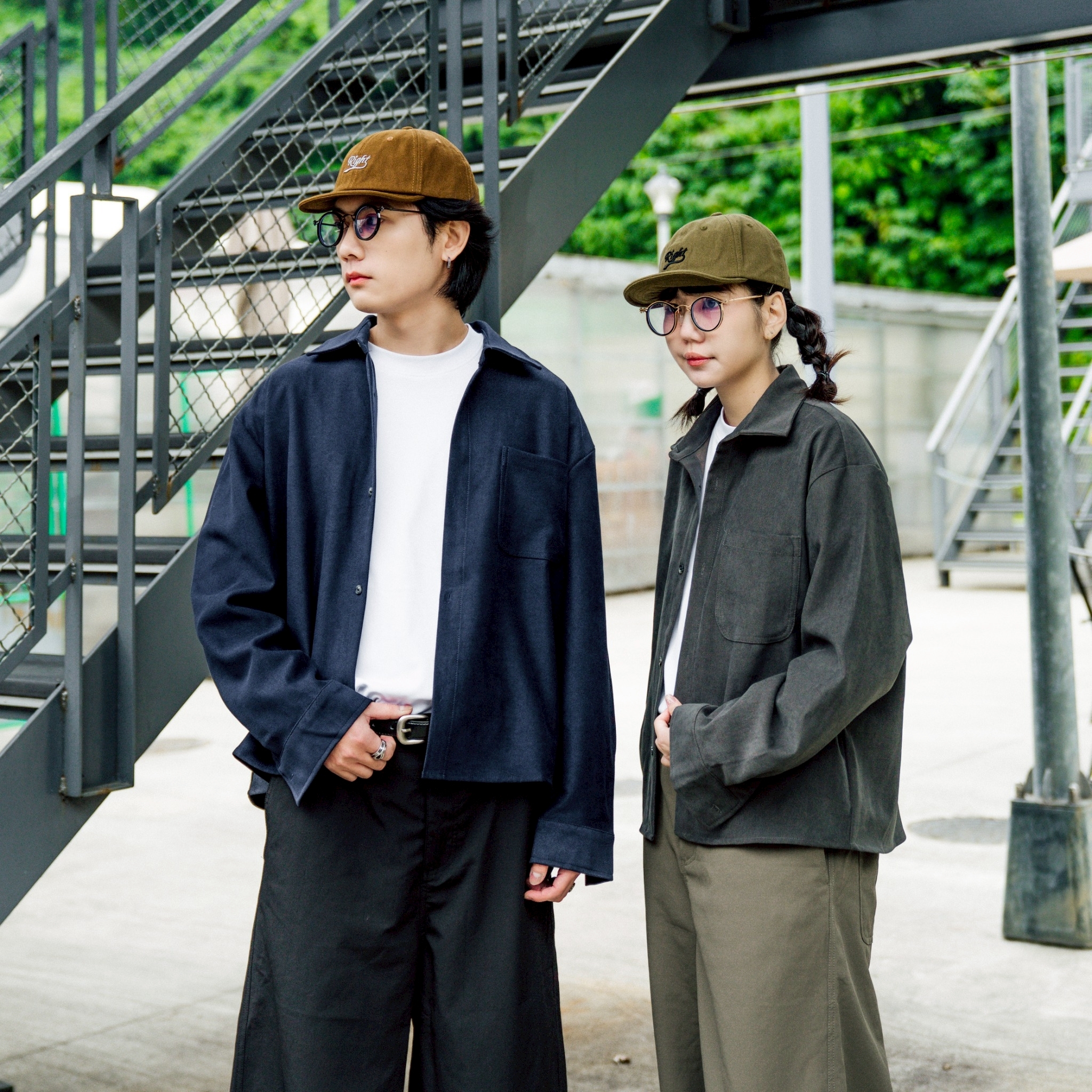 #預購 SBG 厚磅磨毛寬短襯衫 SB8021 兩色