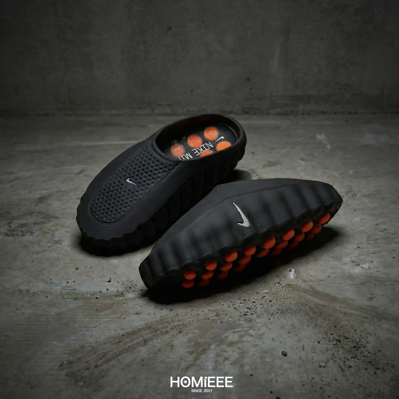 NIKE Mind 001 拖鞋 穆勒鞋 舒適貼合 訓練鞋 黑色 [HQ4307-001]