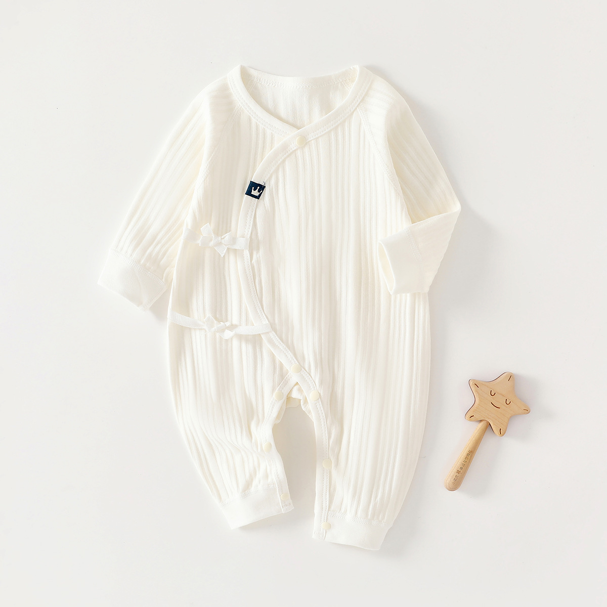 新生兒長袖蝴蝶衣(52-66)