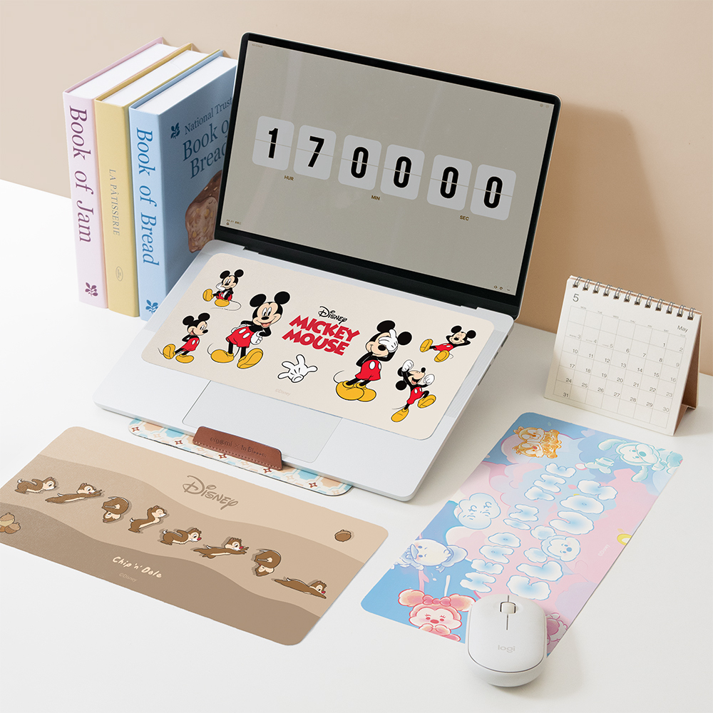 米奇好朋友-三合一多功能滑鼠墊 大尺寸【正版授權】