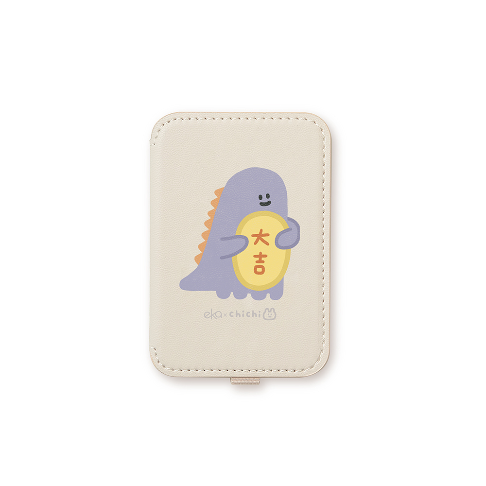 【ekax x 87小兔】磁吸防丟手機卡夾-招財大吉