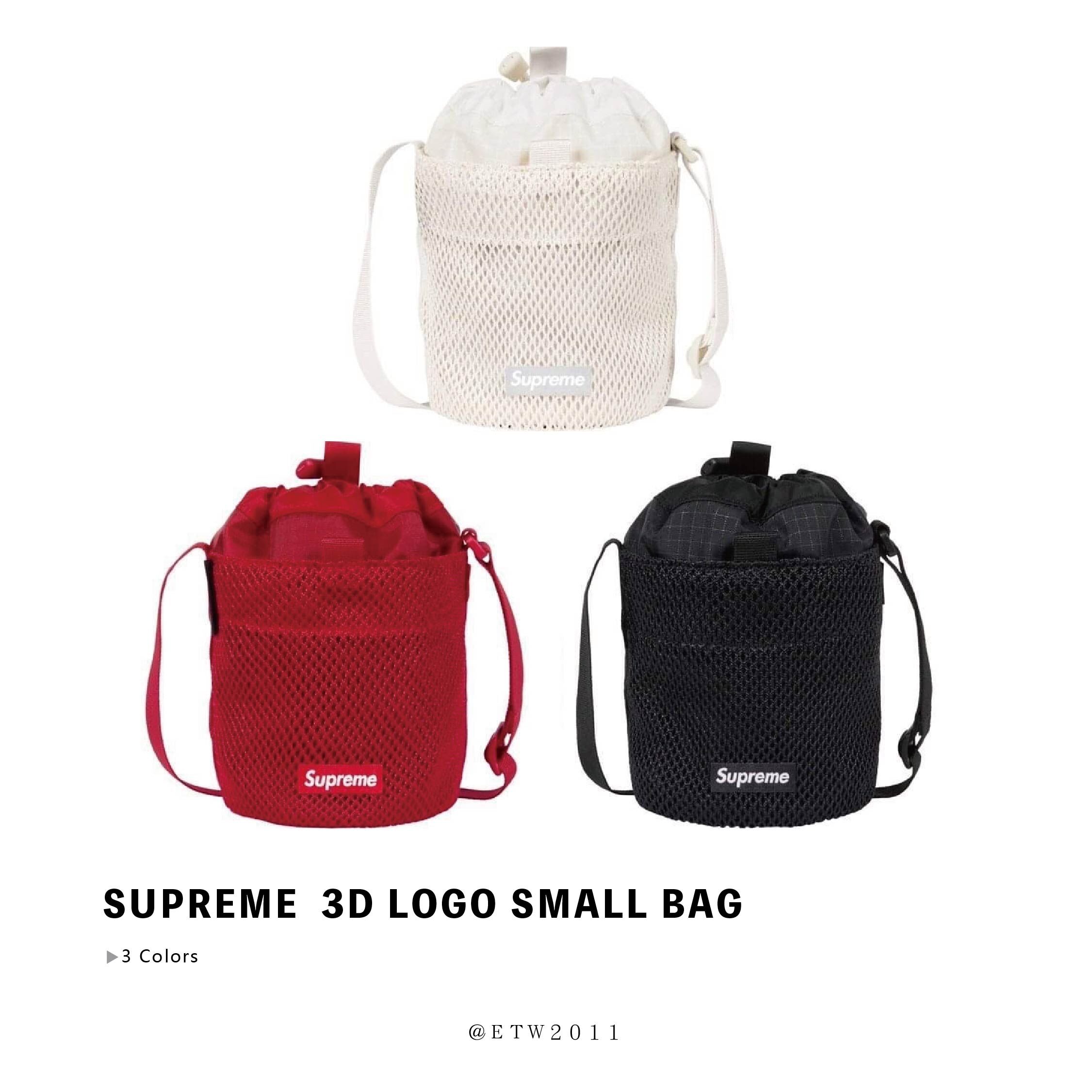 ☆ETW☆【EASY TO WEAR】SUPREME Small Bag 肩背包 3M反光 水桶包 小包