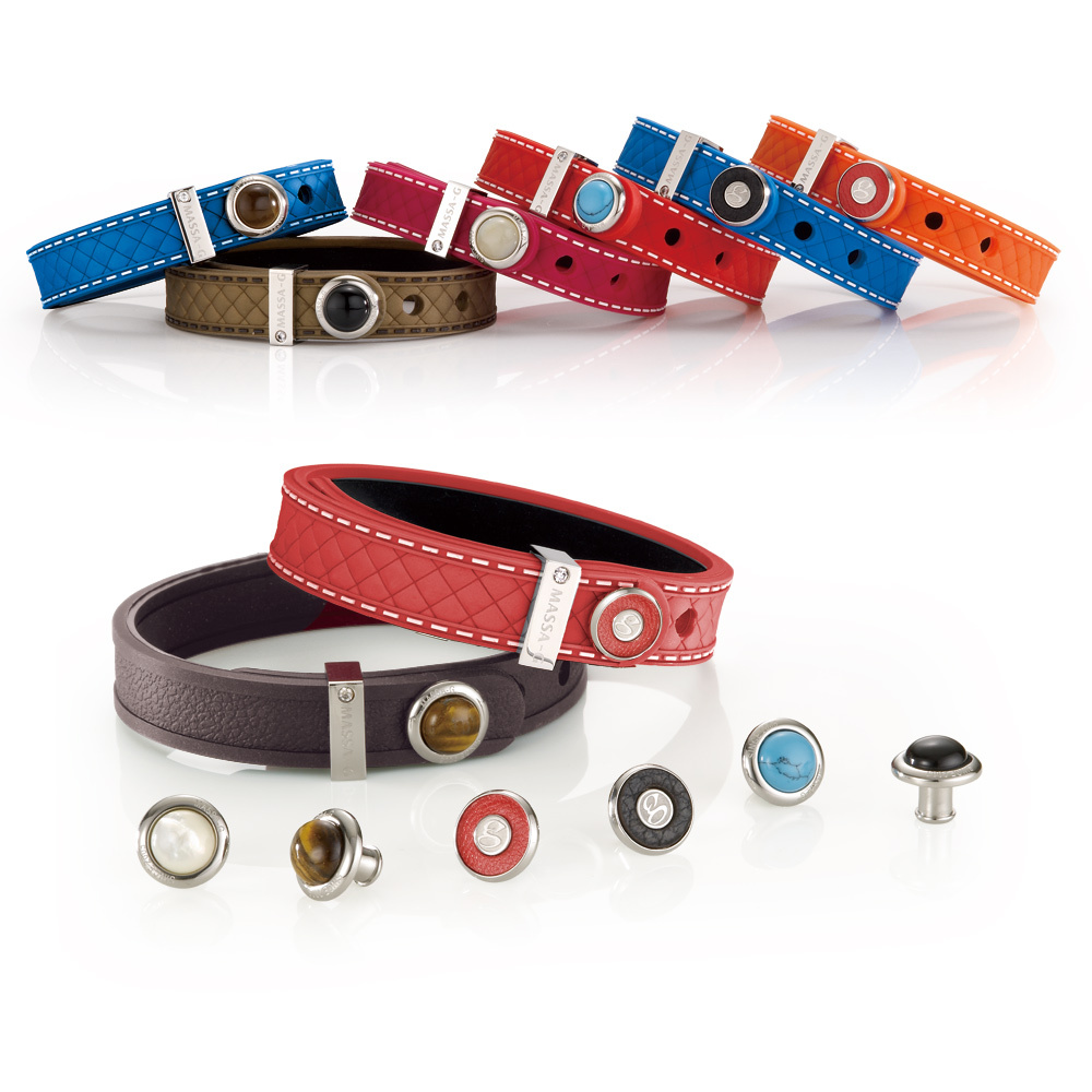 MASSA-G DECO系列 ONLY U唯你鍺鈦手環任選(再送一個扣)