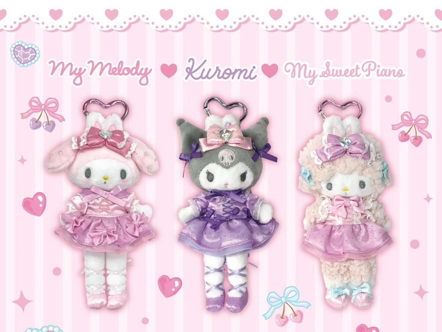 【預購】JN012105 Sanrio 夢幻長腿芭蕾舞系列