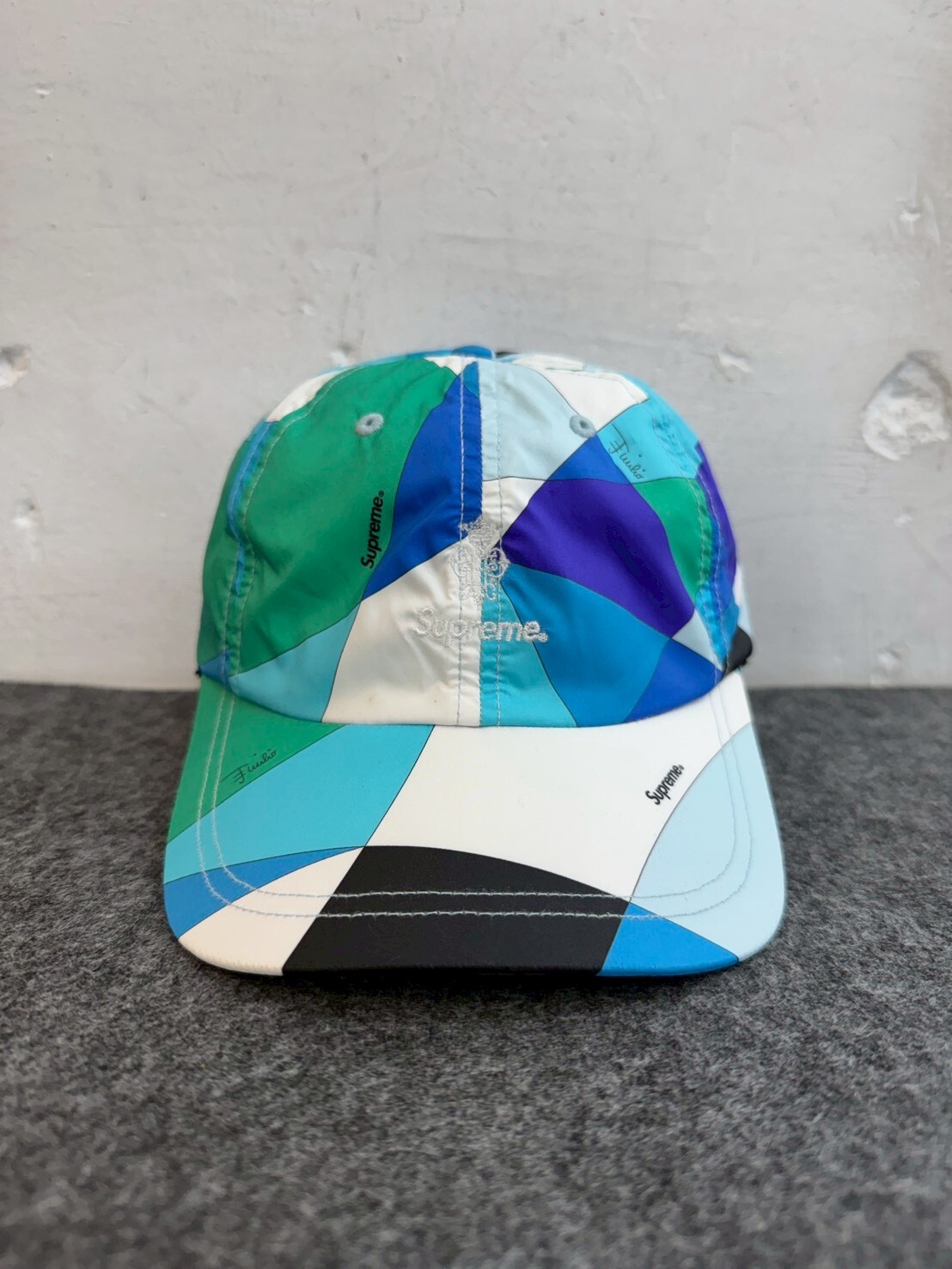 SUPREME 21SS Emilio Pucci 6-Panel cap