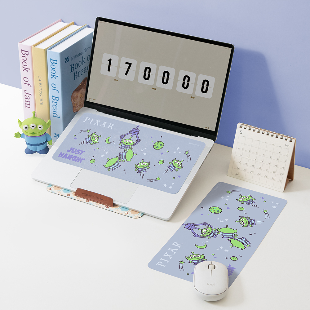 Pixar 三眼怪-三合一多功能滑鼠墊 大尺寸【正版授權】