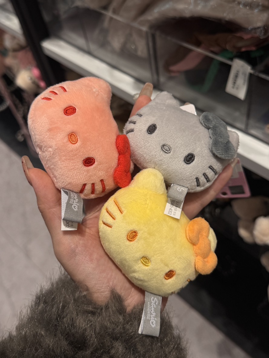 韓國連線限定 三麗鷗 KITTY 大頭吊飾