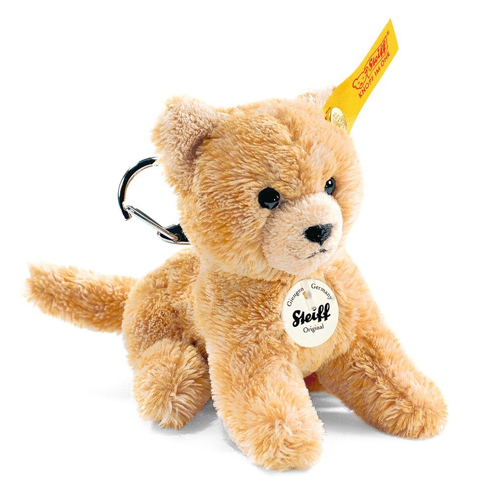 Steiff金耳釦泰迪熊 - Keyring Cat 小貓吊飾