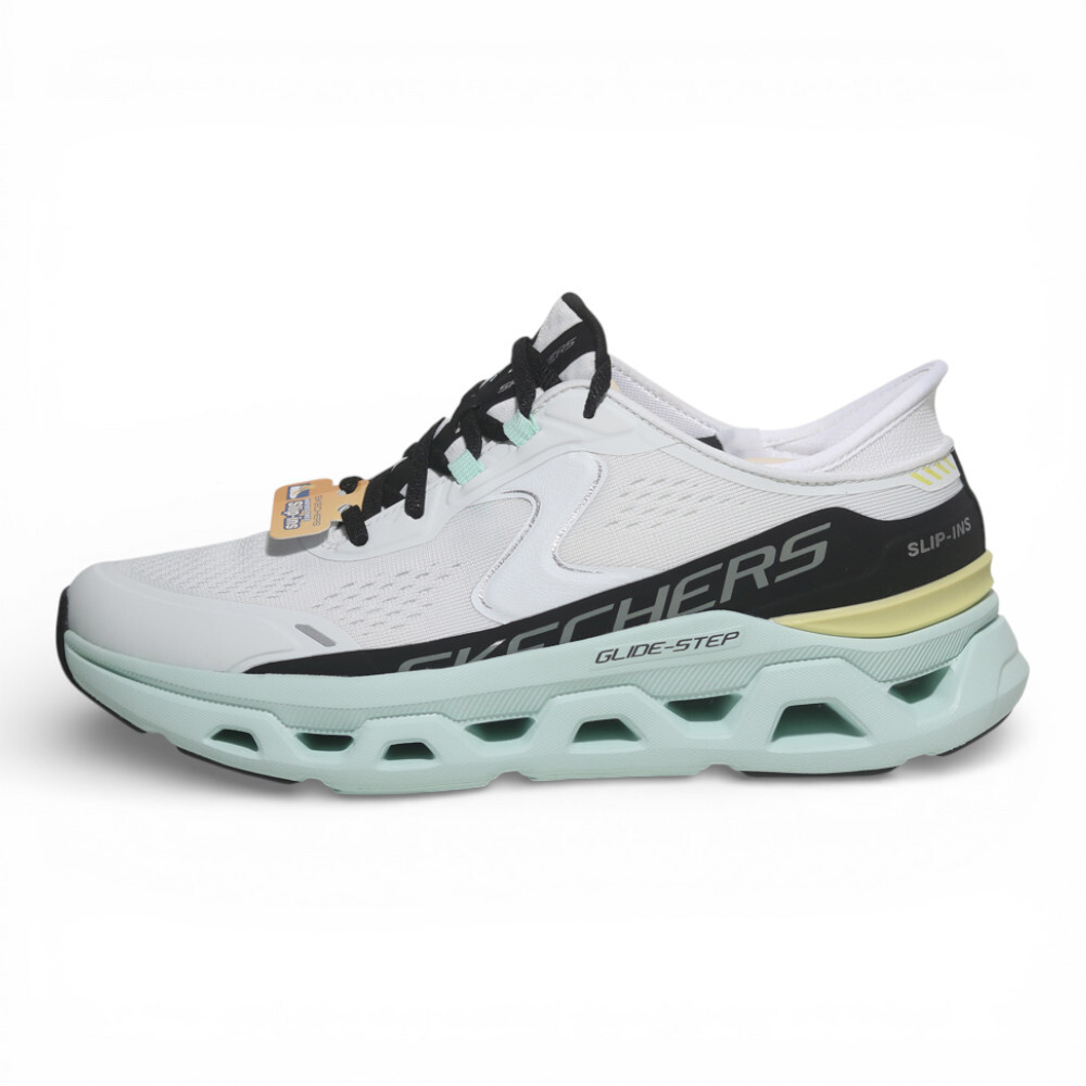 SKECHERS 休閒鞋 GLIDE-STEP ALTUS 白黑綠 瞬穿 女 150510WMLT