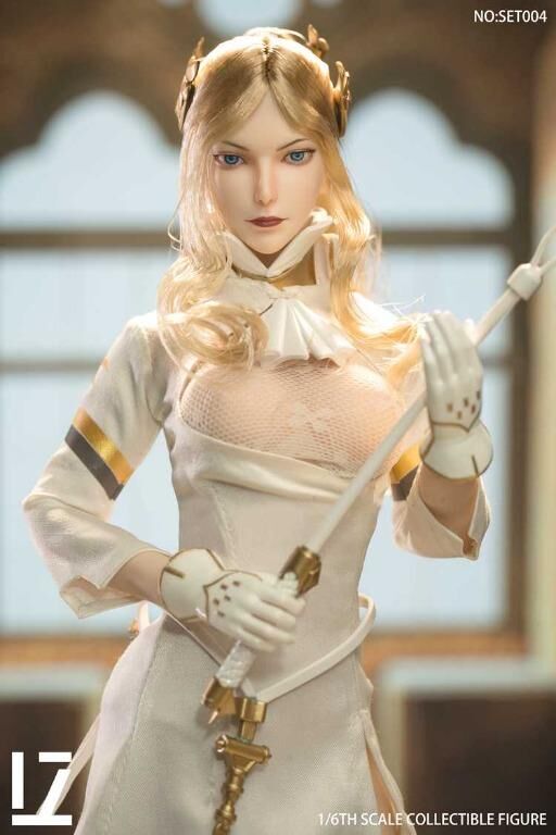 LZ TOYS: 1/6 SET004 Robot Wars Commander Costume Set(White) (不包含素體)