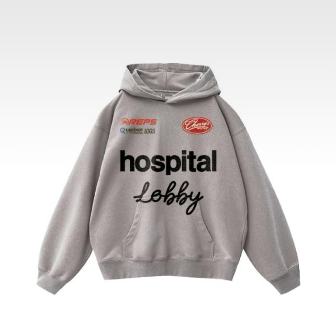 英文字圖案連帽衛衣 TAC-0405T