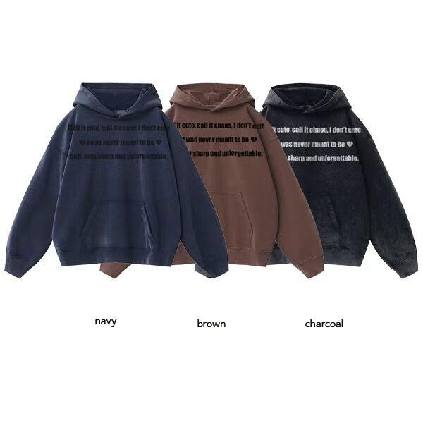 英文字連帽衛衣 TAC-0406T