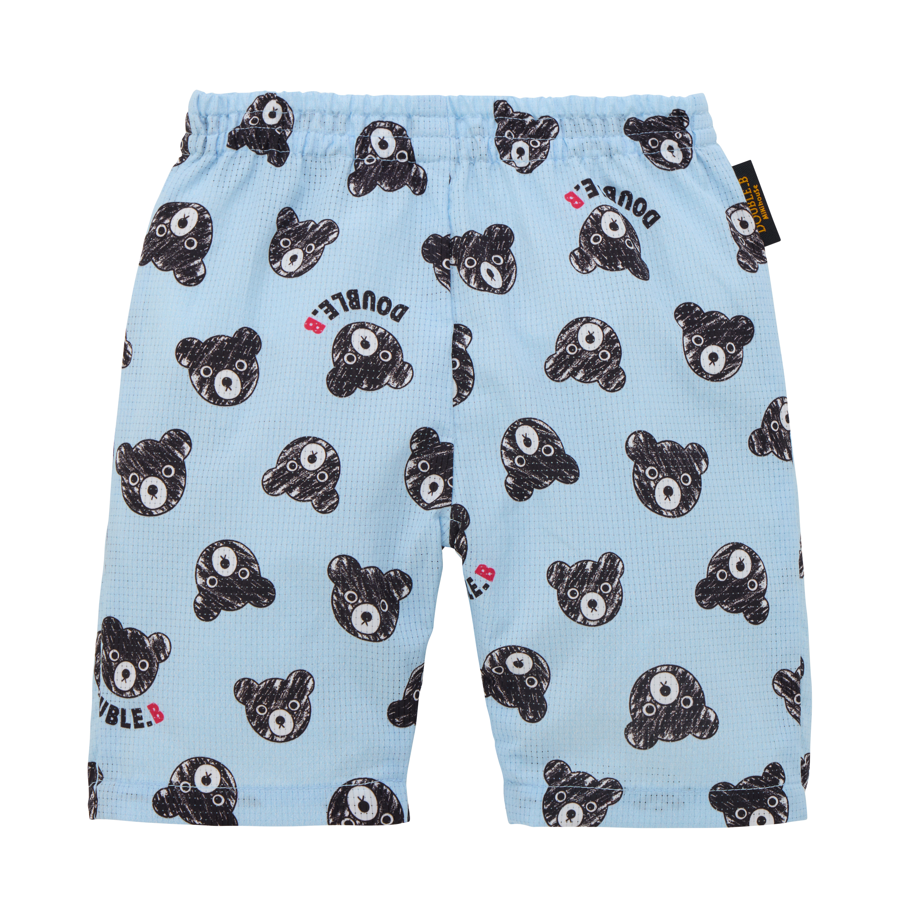 DOUBLE_B 六分休閒褲-薩克斯藍