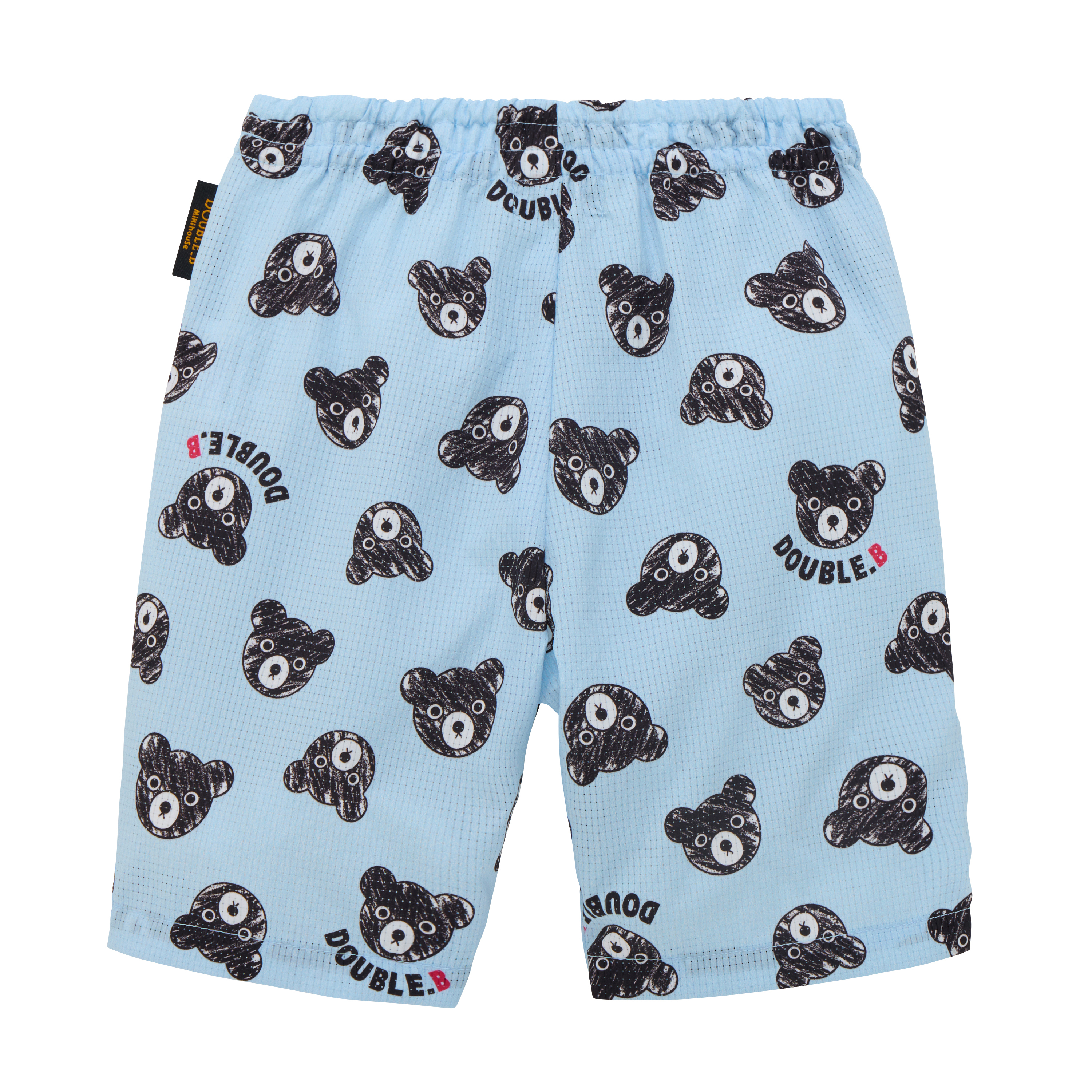 DOUBLE_B 六分休閒褲-薩克斯藍