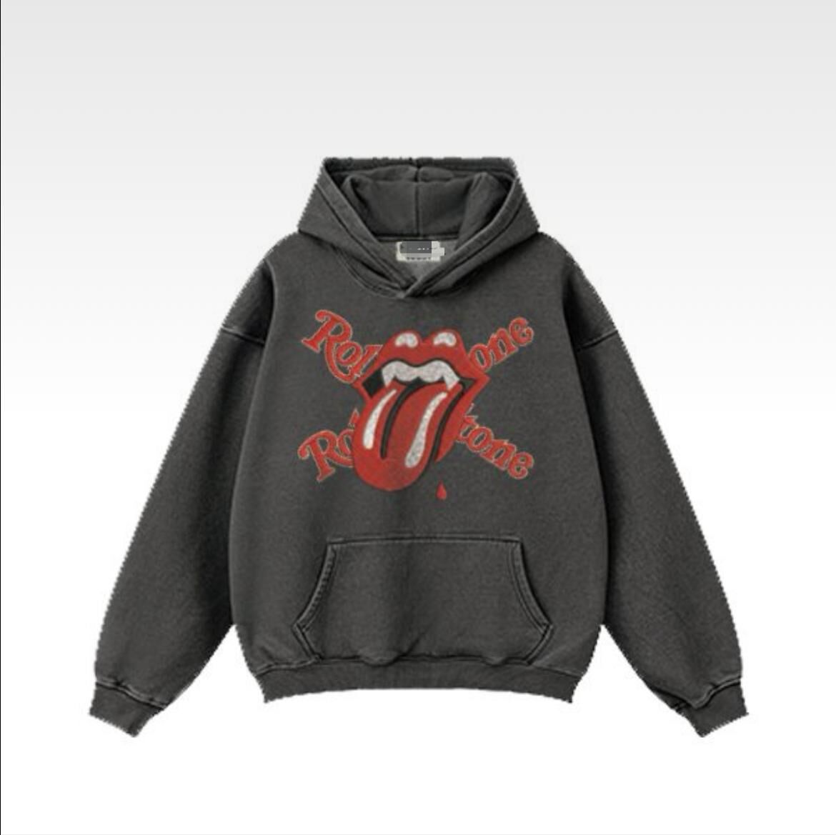 英文字圖案連帽衛衣 TAC-0412T