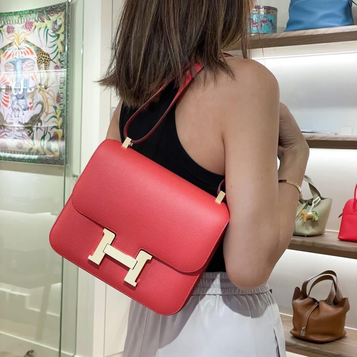 Hermès Constance  Epsom  Rose Jaipur GHW  HK$6x,xxx   詳情請PM我哋 (HK$2,000 訂金)