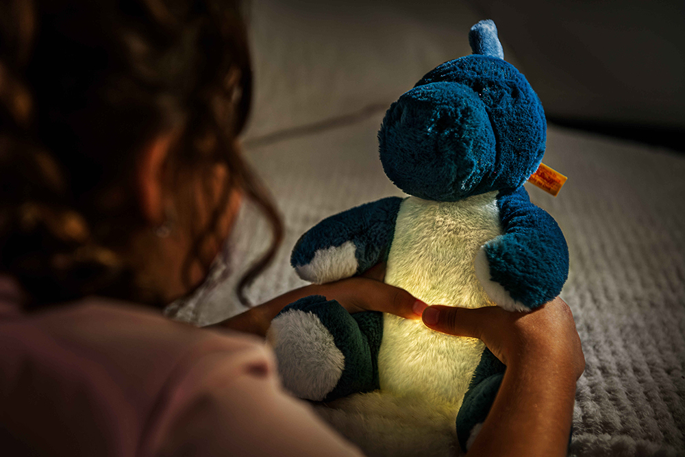 Steiff金耳釦泰迪熊 -Light at Night Spott stegosaurus 劍龍夜燈