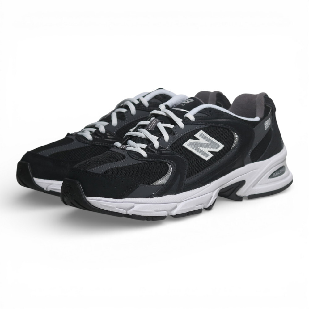 NEW BALANCE 休閒鞋 NB 530 黑白 麂皮 復古 男女 MR530CC