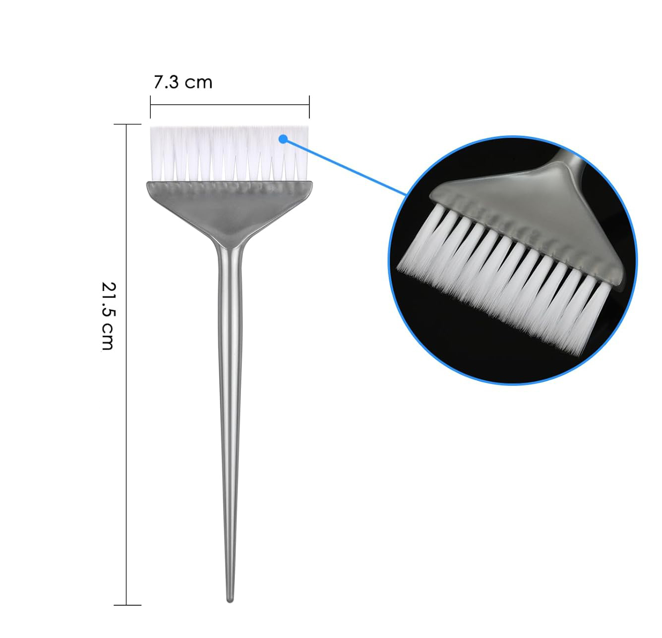 加大平面尖毛染刷