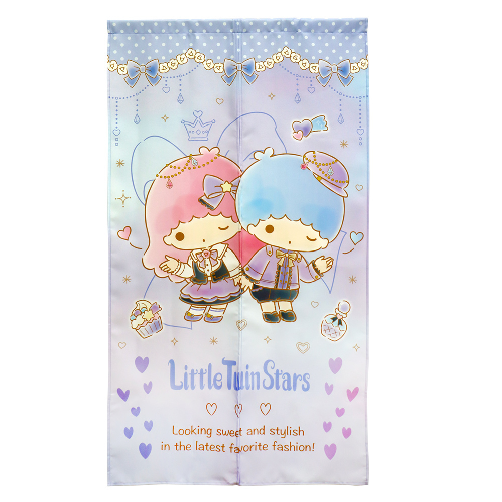 【SANRIO】傢飾對開式門簾-雙星仙子 KA-7302TS 《台灣製》