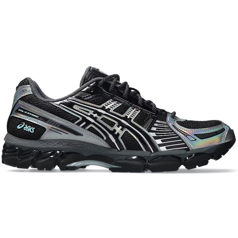 男女鞋 ASICS GEL-KAYANO 12.1 'Holiday Pack' 黑銀 復古 休閒 慢跑鞋【1203A996-001】亞瑟膠科技